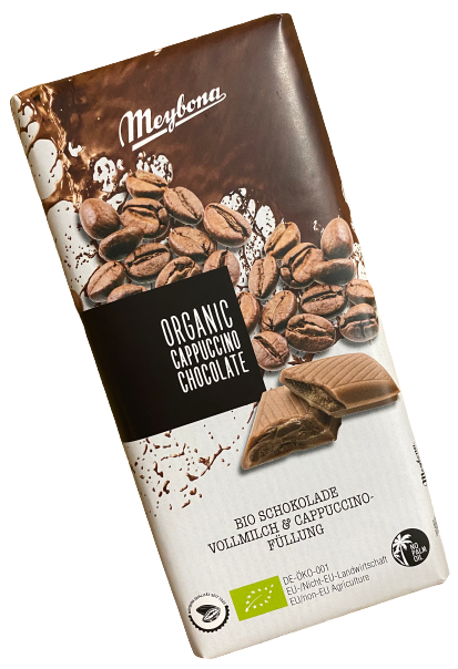 Meybona Bio Schokolade Vollmilch Cappuccino Tafel