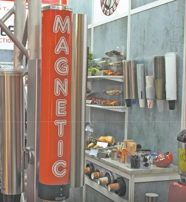 Magnethalterung 130kg für Becherspender ohne Bohren