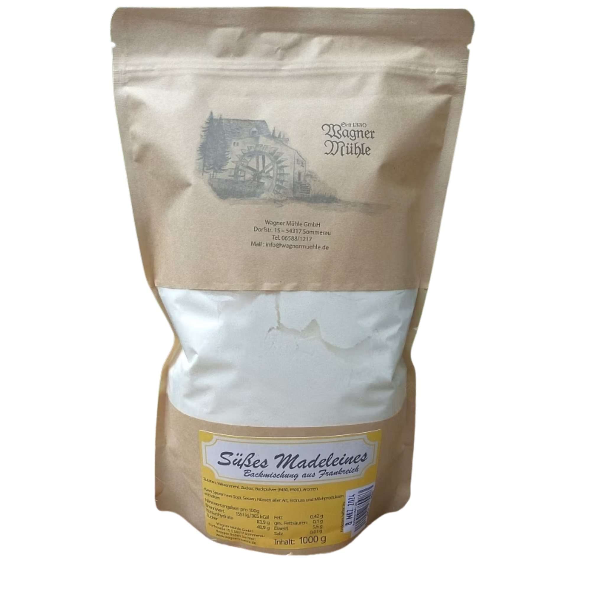 Mondo del Caffè Madeleines Backmischung französisch 1 kg