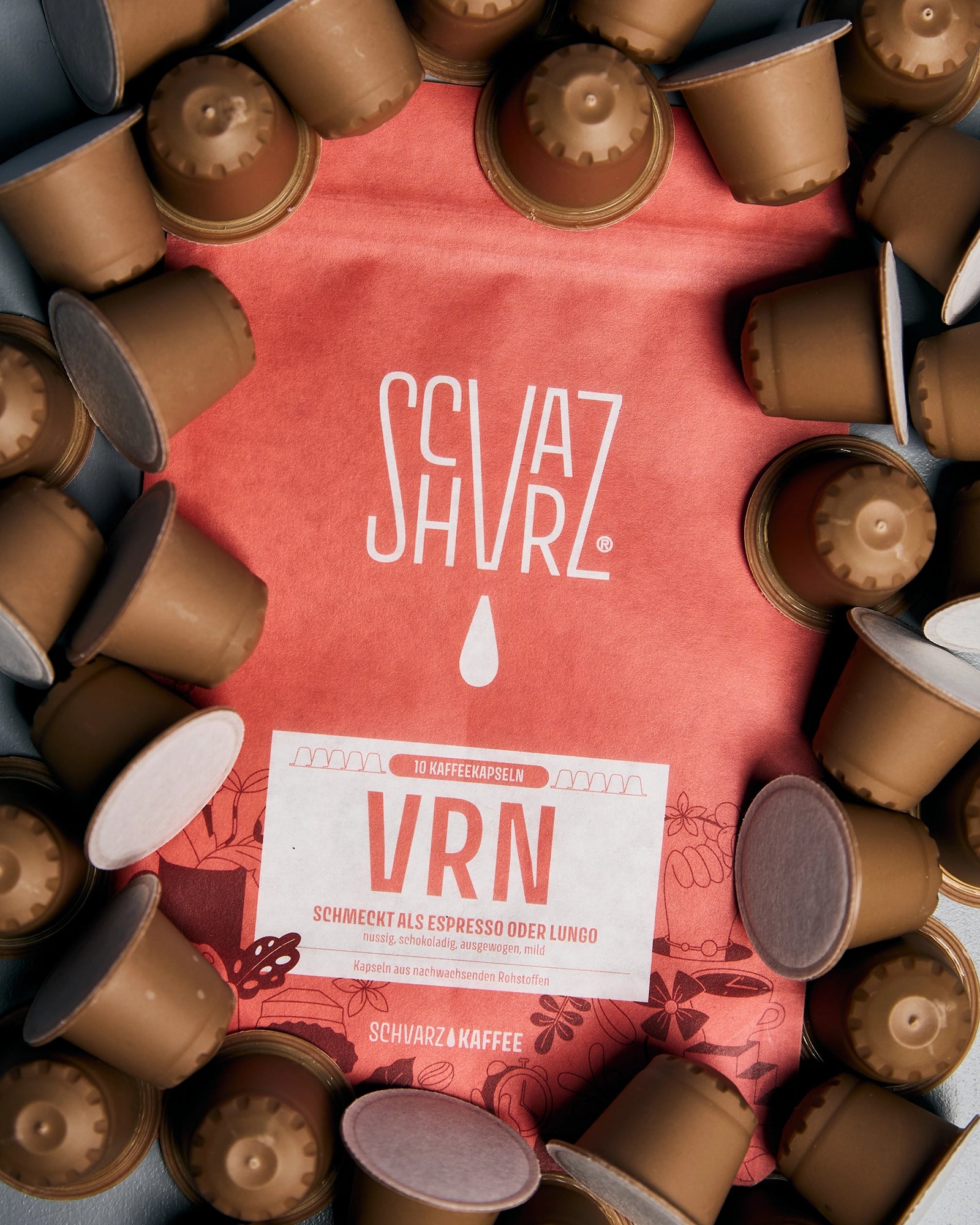 Schvarz Kapseln Probierpaket Espresso Lungo 30 Kapseln