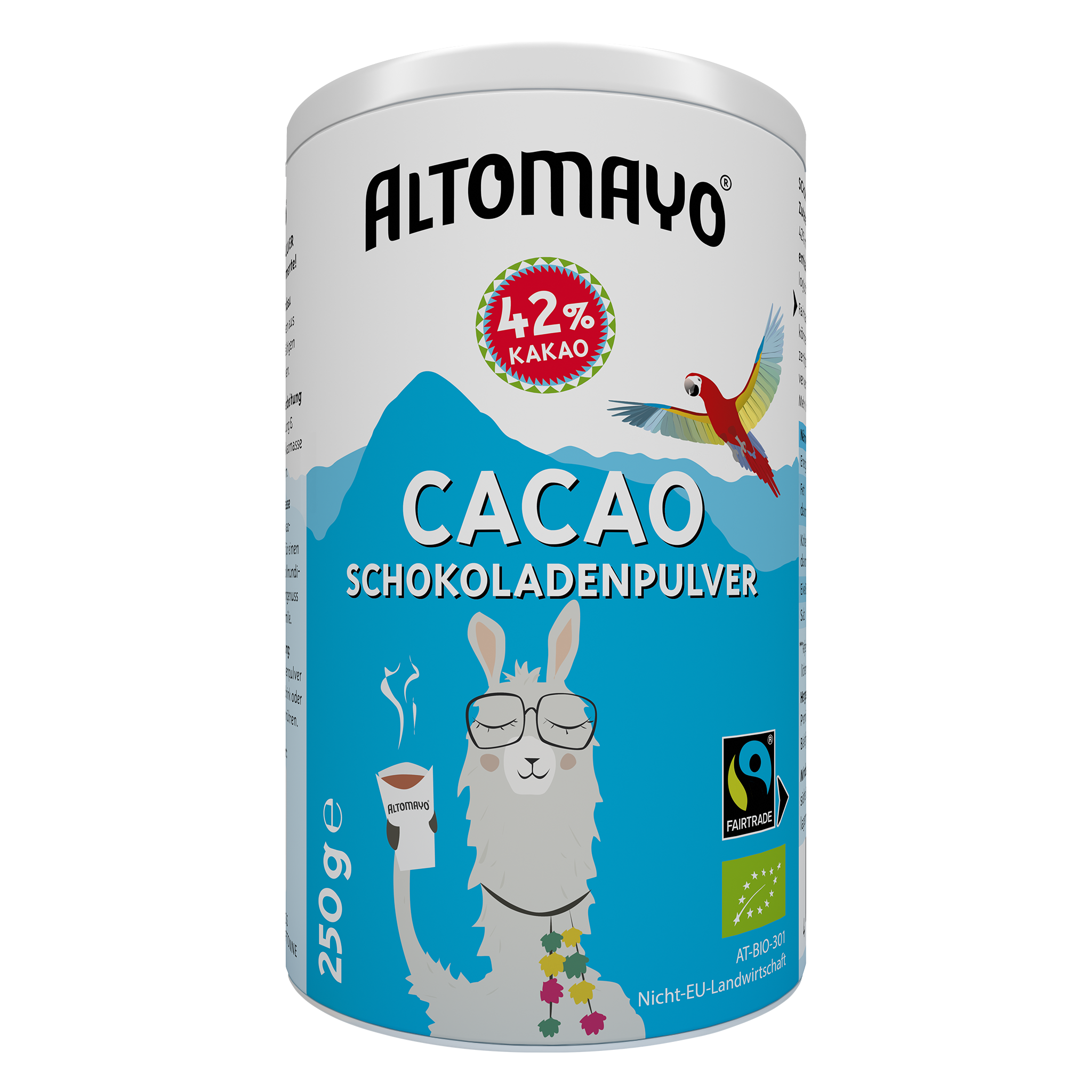 Altomayo Bio-Cacao Schokoladenpulver 250 g 42% Kakao