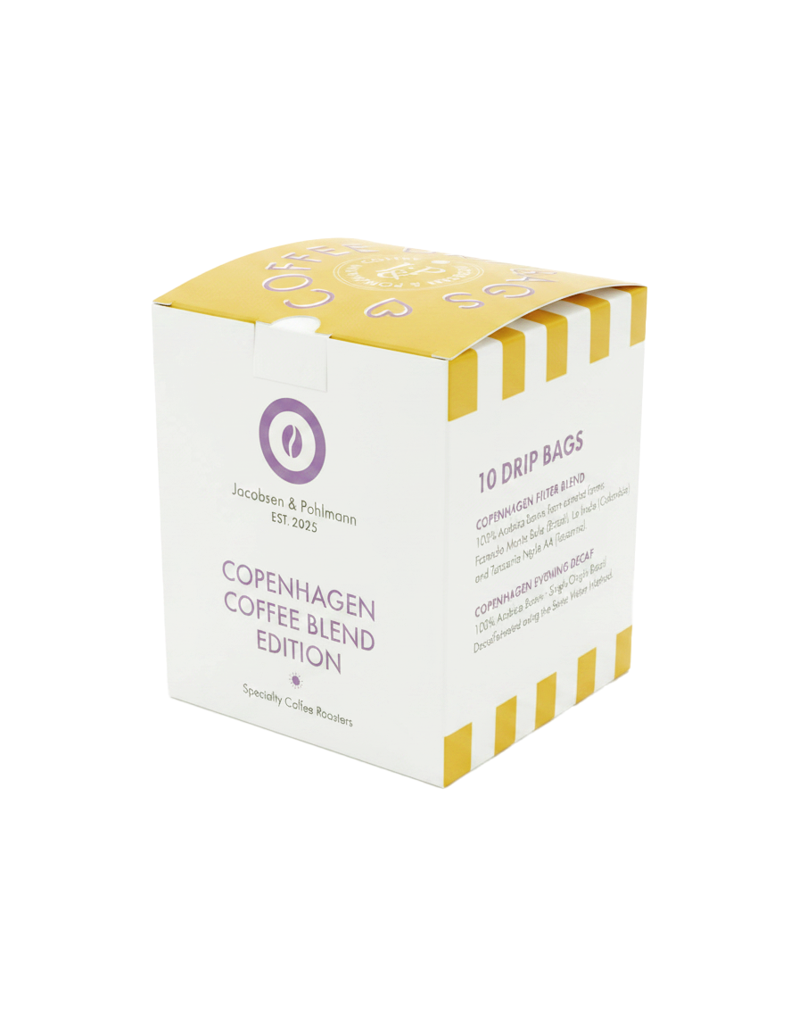 Jacobsen & Pohlmann Copenhagen Drip Bag Box 10x Arabica