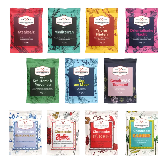 Mondo del Caffè Feinkost Genussmanufaktur Probierpaket 11er Set