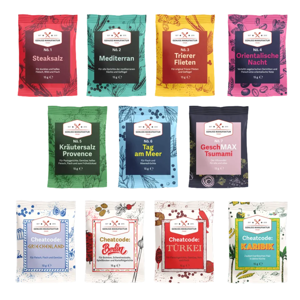 Mondo del Caffè Feinkost Genussmanufaktur Probierpaket 11er Set