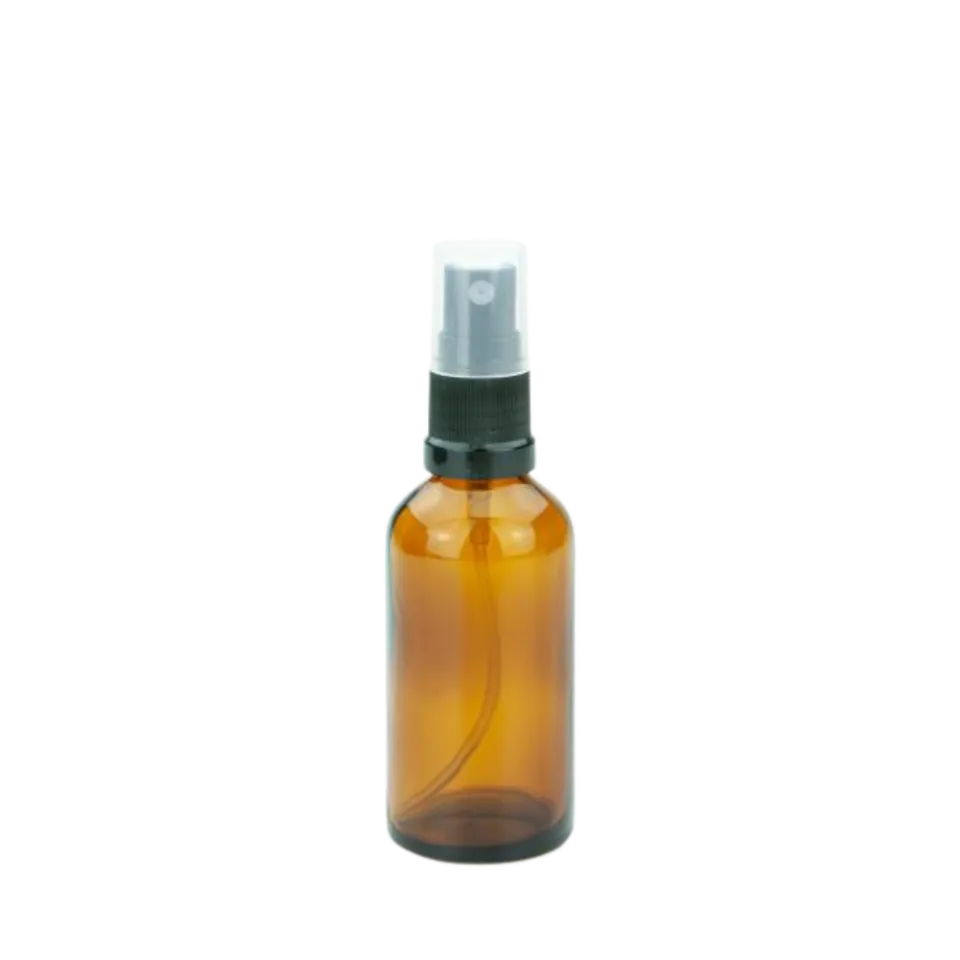 Mondo del Caffè Zubehör Braunglasflasche 50ml mit Feinzerstäuber