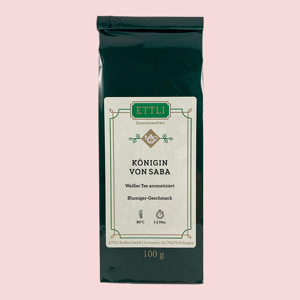 ETTLI Königin von Saba Weißer Tee 100 g Erdbeere