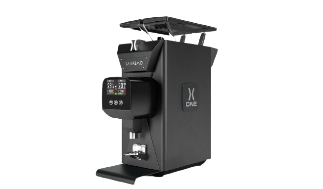 Sanremo X-One Kaffeemühle Schwarz 3-in-1 Espresso