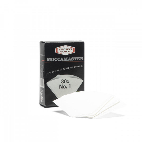 Moccamaster Filterpapiere weiß Nr. 4 100 Stück Kaffeefilter