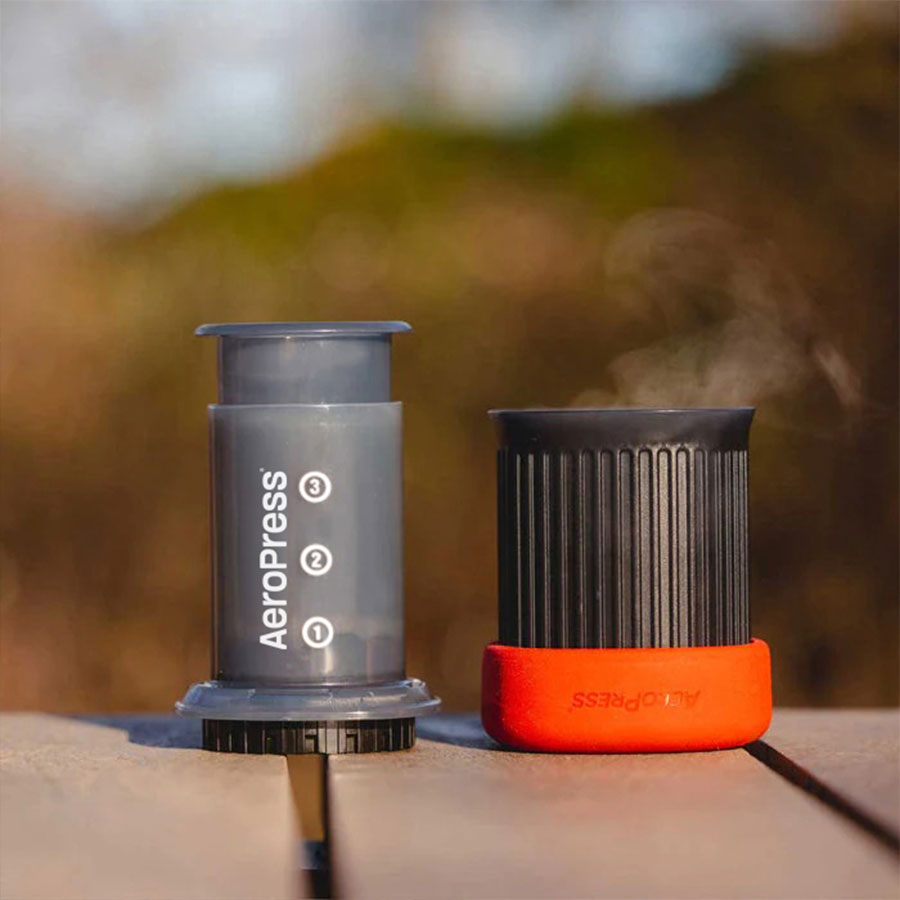 AeroPress Go Kaffeebereiter Filter Outdoor mit Becher 1-2 Min