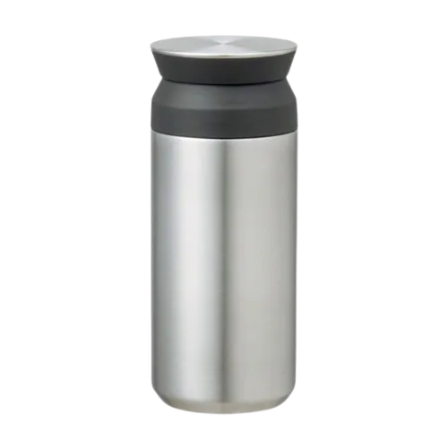 Kinto Thermobecher Edelstahl Kaffeebecher 350 ml schwarz