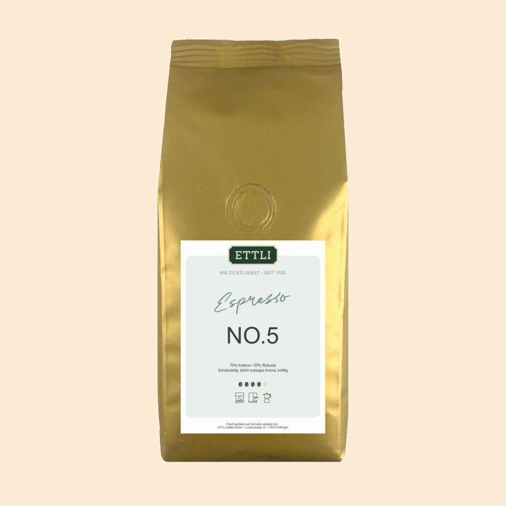 ETTLI Espresso No. 5 Bohnen 70/30 kräftig 250 g опции