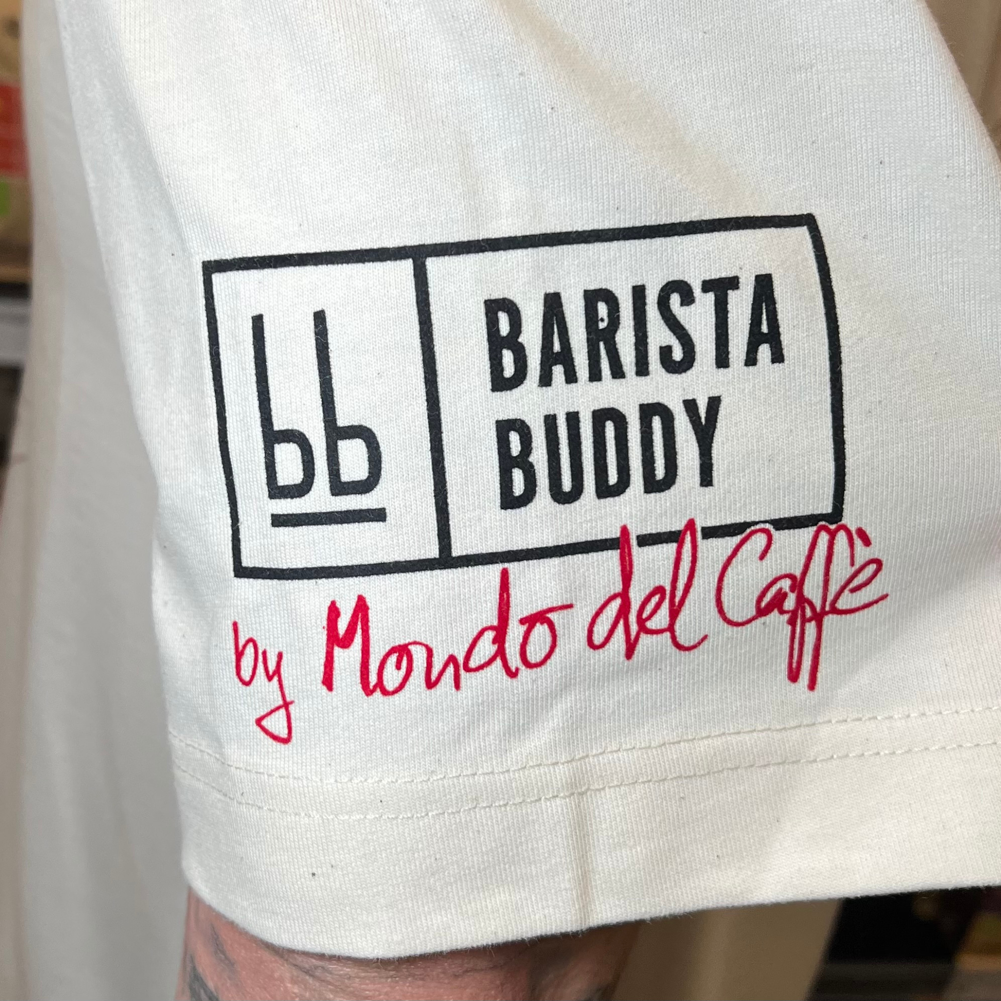 Barista Buddy Regards Oversize T-Shirt Bio-Baumwolle L