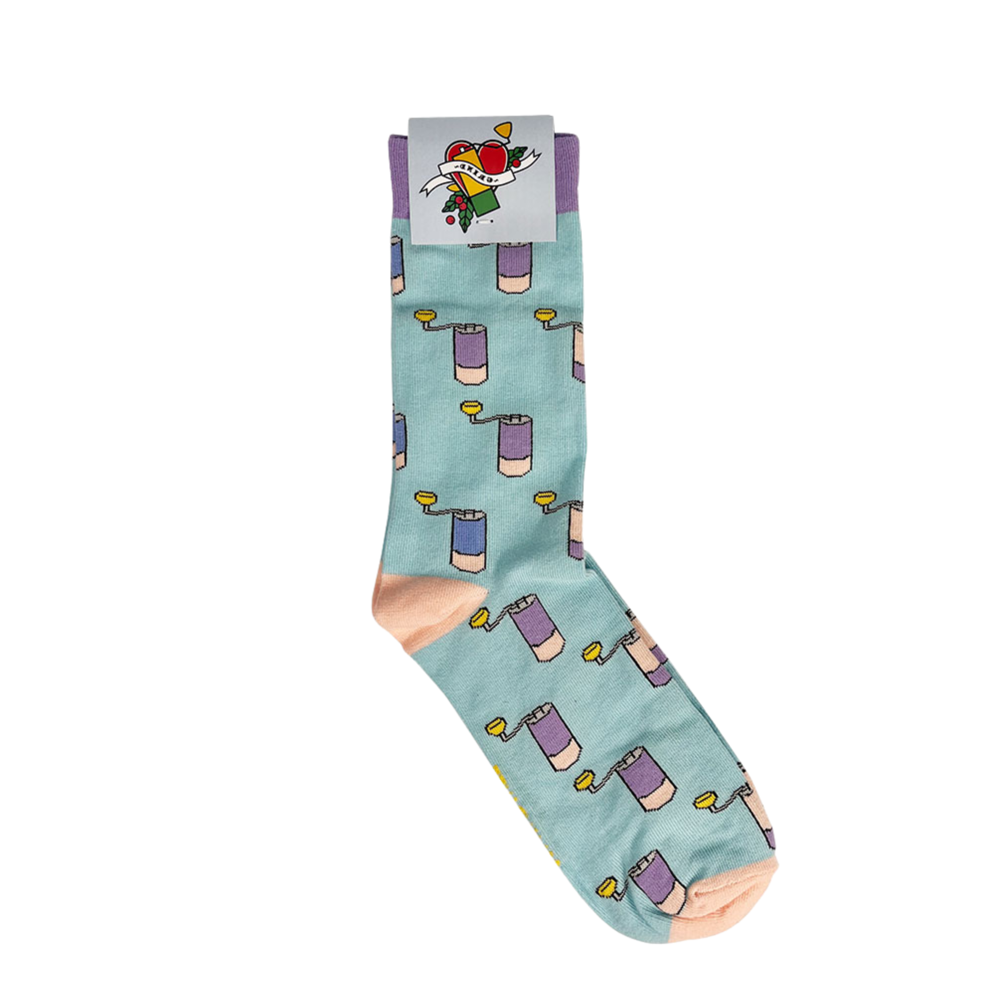 Comandante Kaffee Socken 42-46 Baumwolle Pastel