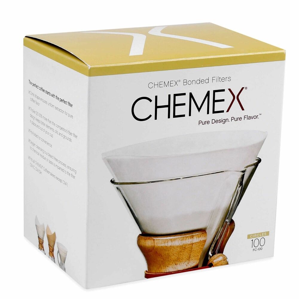 Mondo del Caffè Maschinen Chemex Filterpapier Weiß
