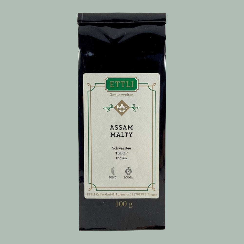 ETTLI Assam Malty TGBOP Schwarztee 100 g malzig