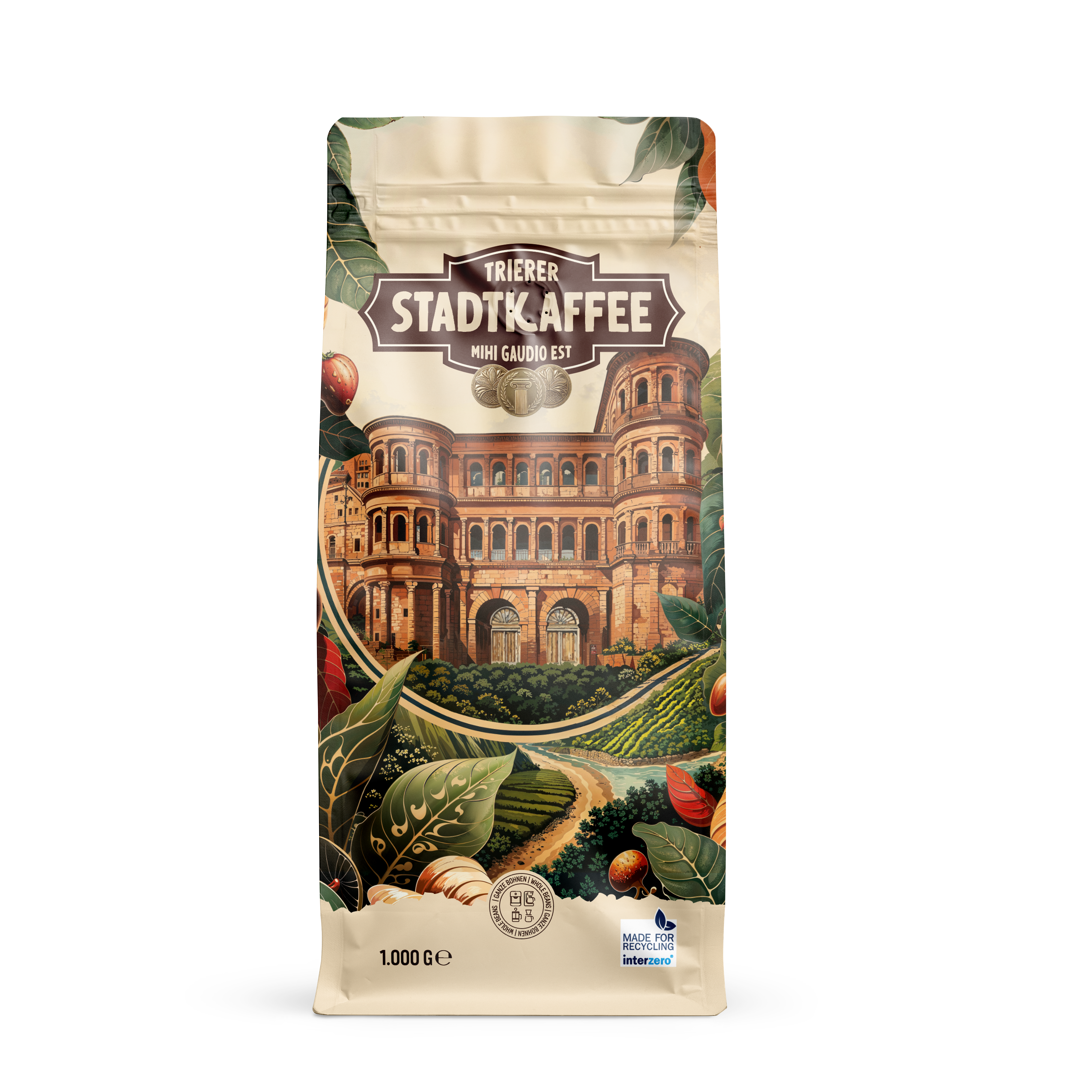 Trierer Stadtkaffee Yuri Arabica Kaffee 350g ganze Bohne