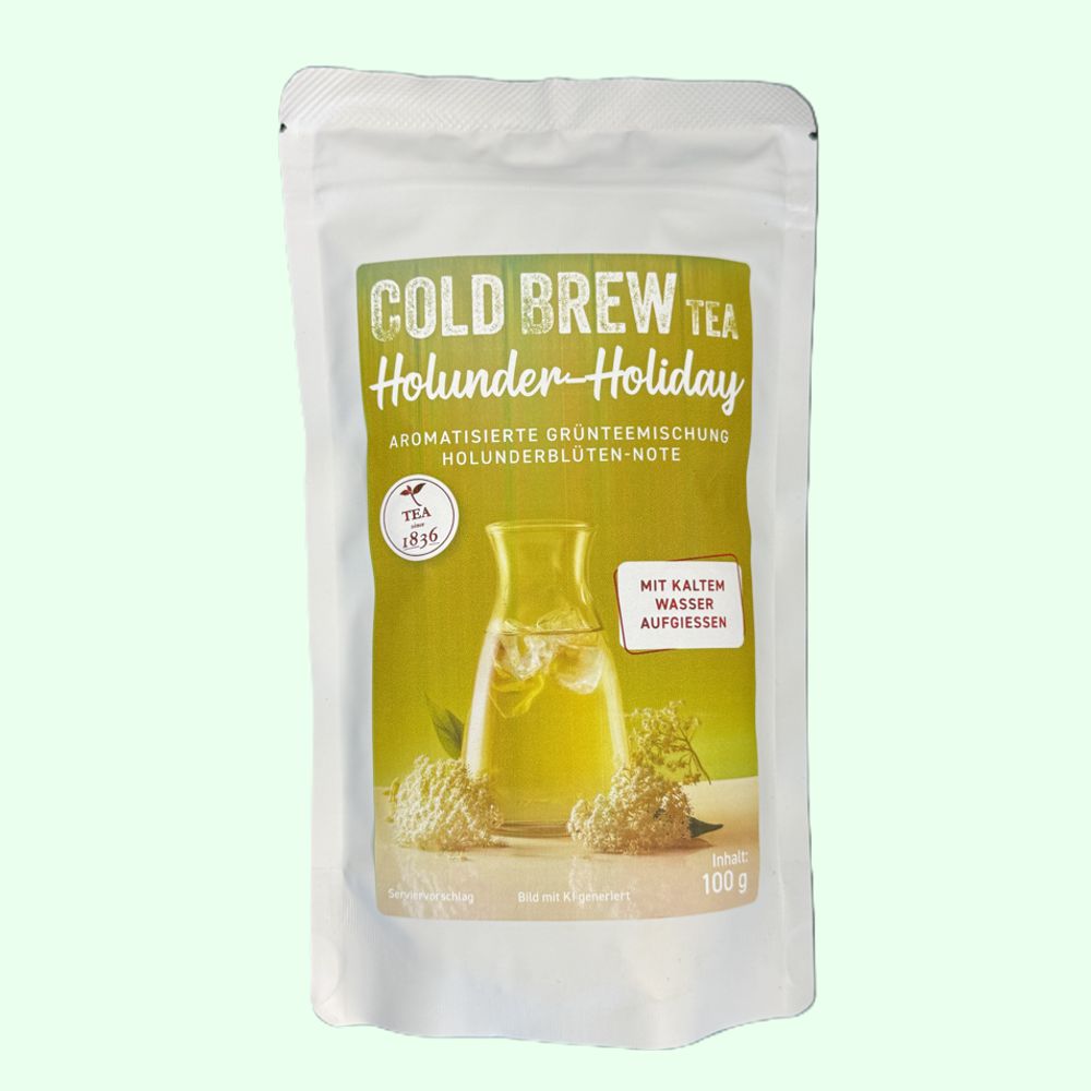 ETTLI Holunder Holidays Cold Brew Grüntee 100 g
