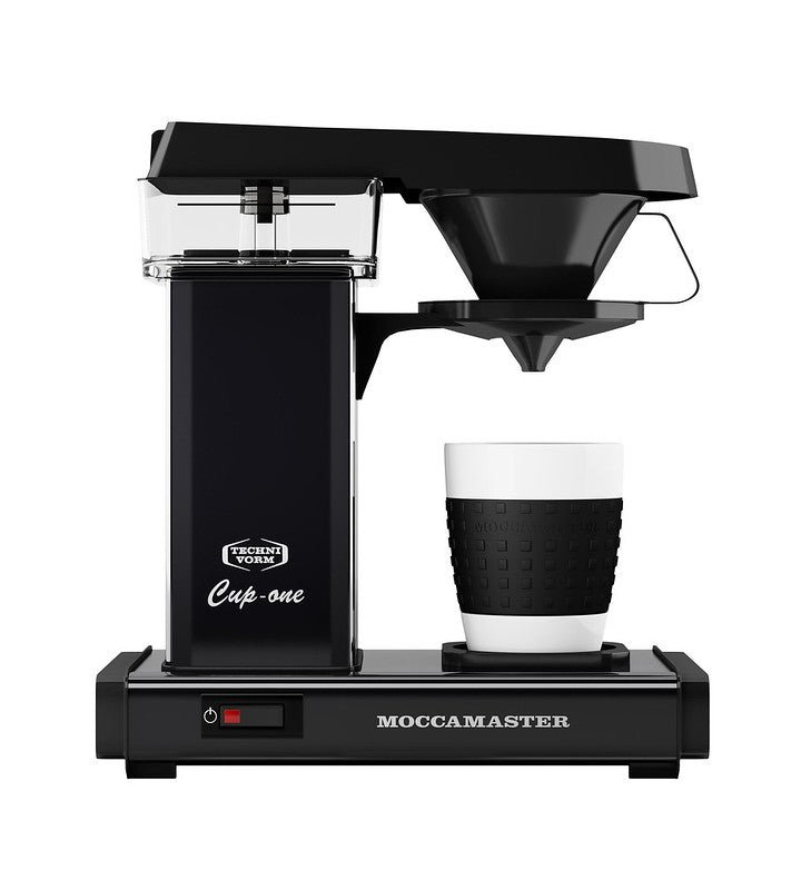 Schvarz Filter Equipment Moccamaster Cup One Kaffeemaschine Off White