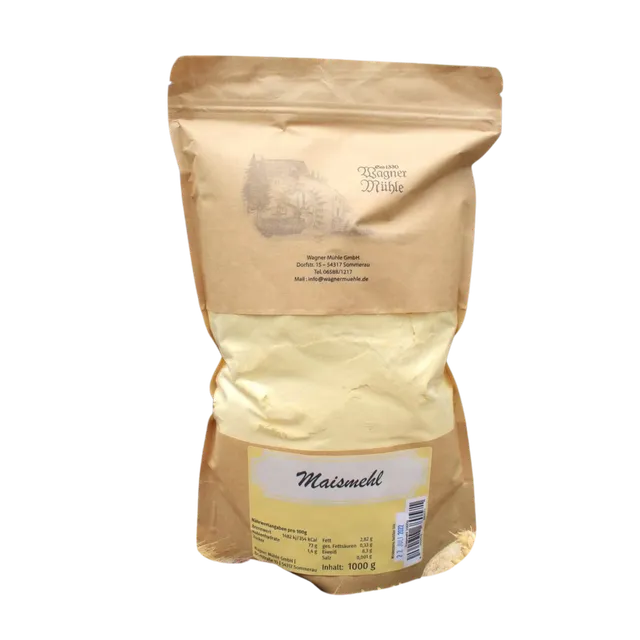 Wagner Mühle Maismehl fein gelb glutenfrei 1 kg