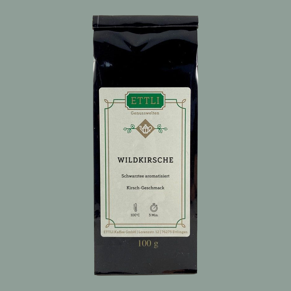 ETTLI Wildkirsche Schwarztee aromatisiert 100 g