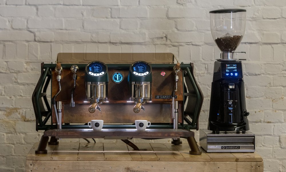 Sanremo Cafe Racer Siebträger-Espressomaschine Multiboiler