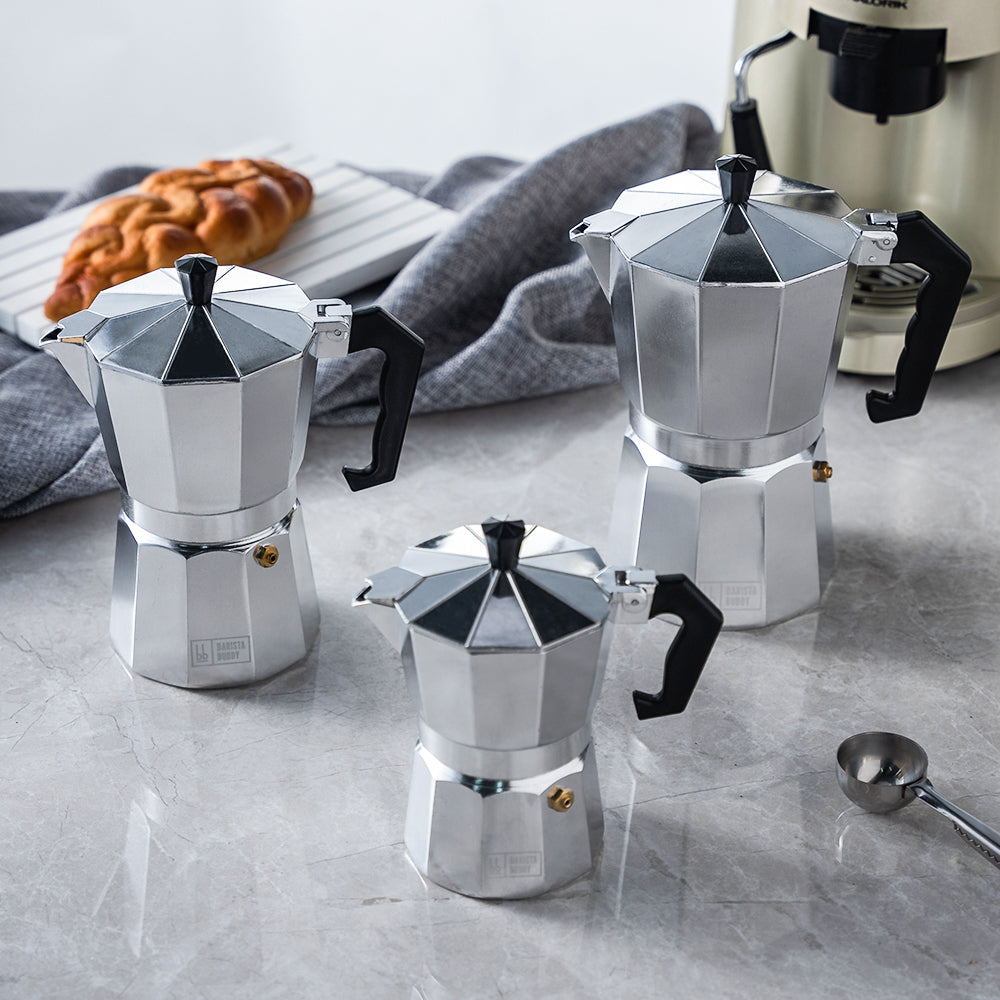 Mondo del Caffè Maschinen Barista Buddy Espressokocher 3-6 Tassen