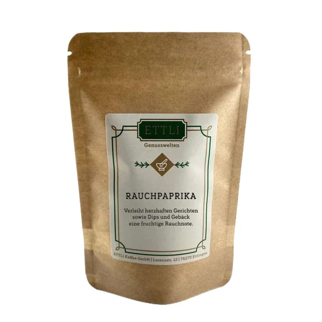 ETTLI Rauchpaprika Paprikapulver 60 g rauchig