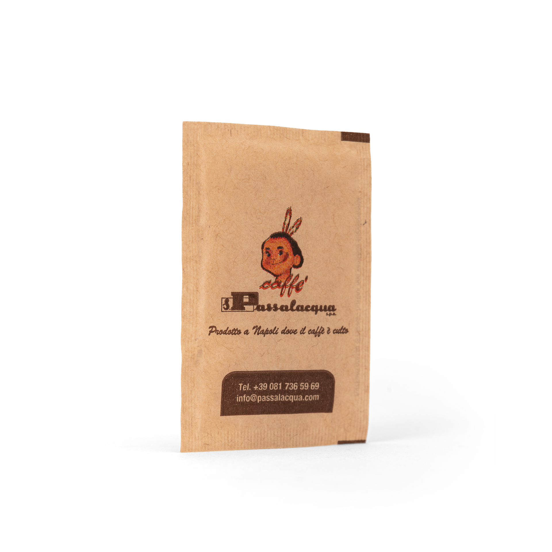 Passalacqua Sugar brauner Zucker Sticks 5 kg Portionspackung