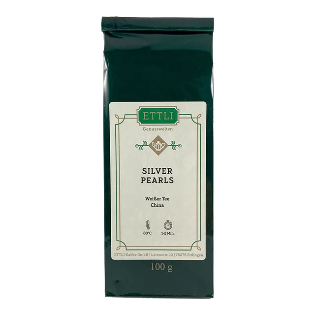 ETTLI Weißer Tee Silver Pearls 100 g mild-elegant
