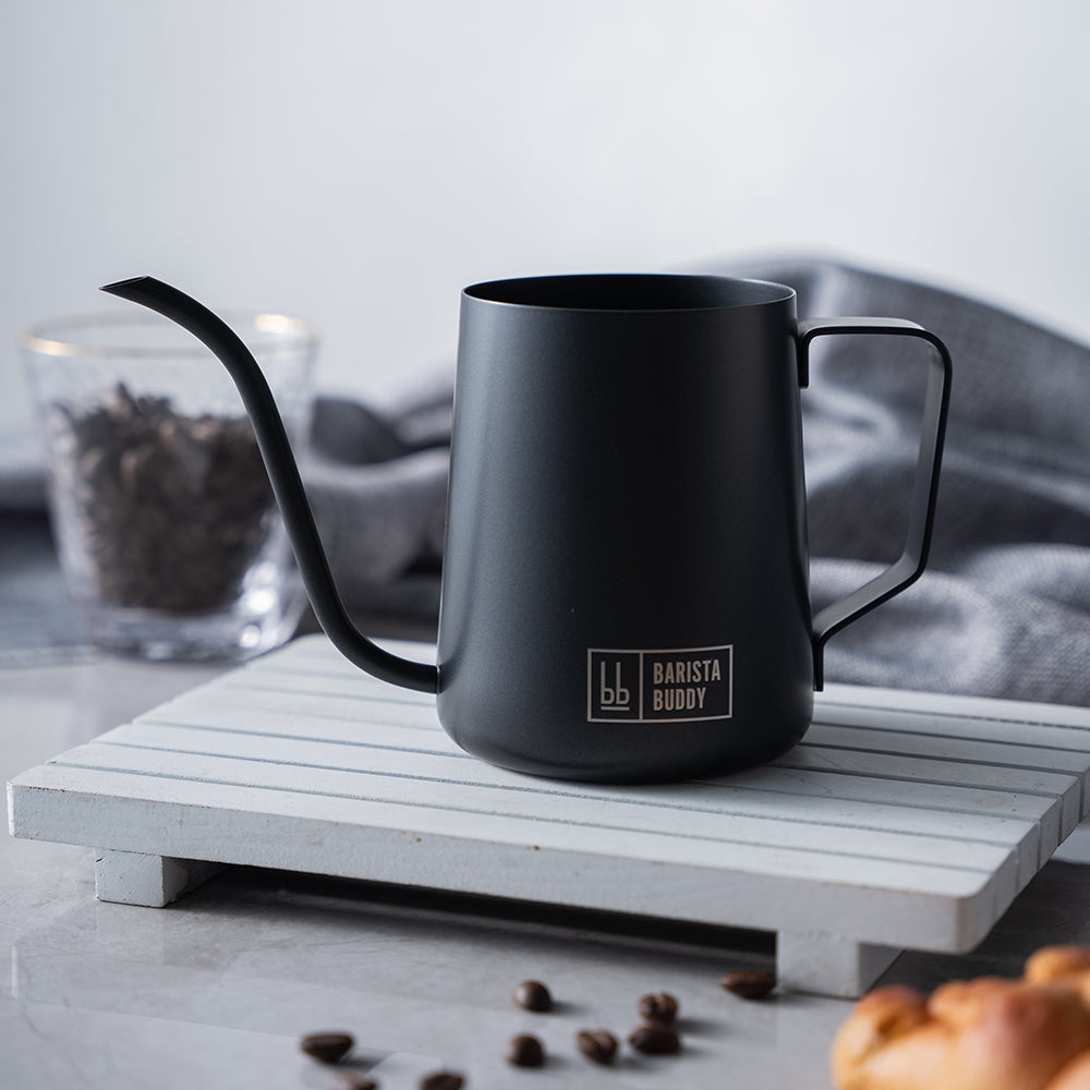 Barista Buddy Pour Over Heißwasserkanne 600ml schwarz