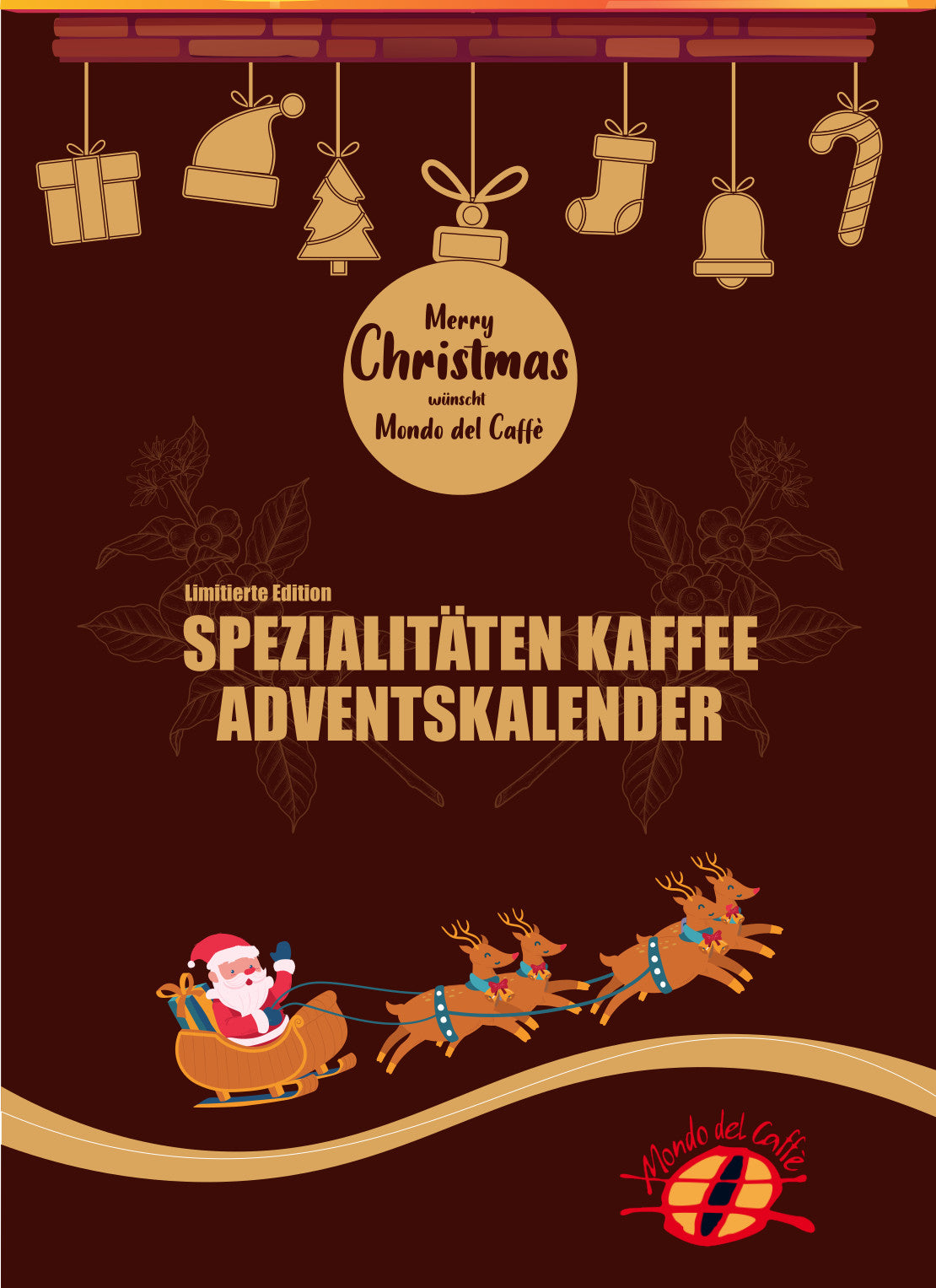 Mondo del Caffè Geschenkideen Adventskalender 2026 Kaffee 24x24g
