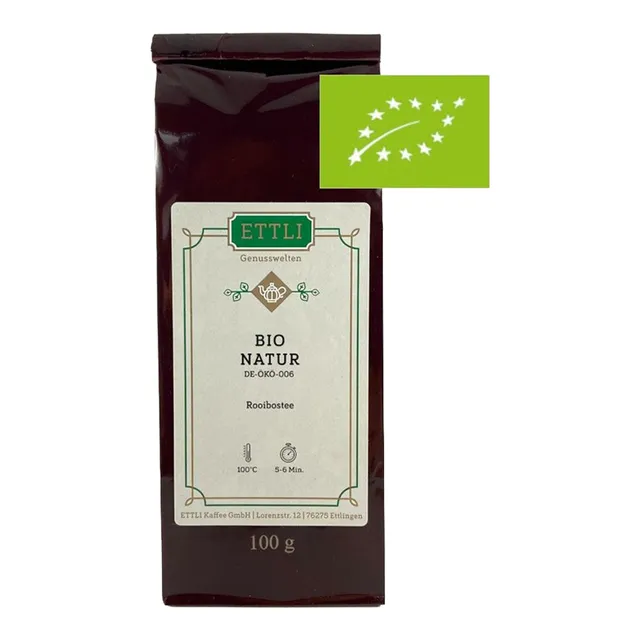 ETTLI Rooibos Bio Natur Tee 100 g pur ohne Zusätze
