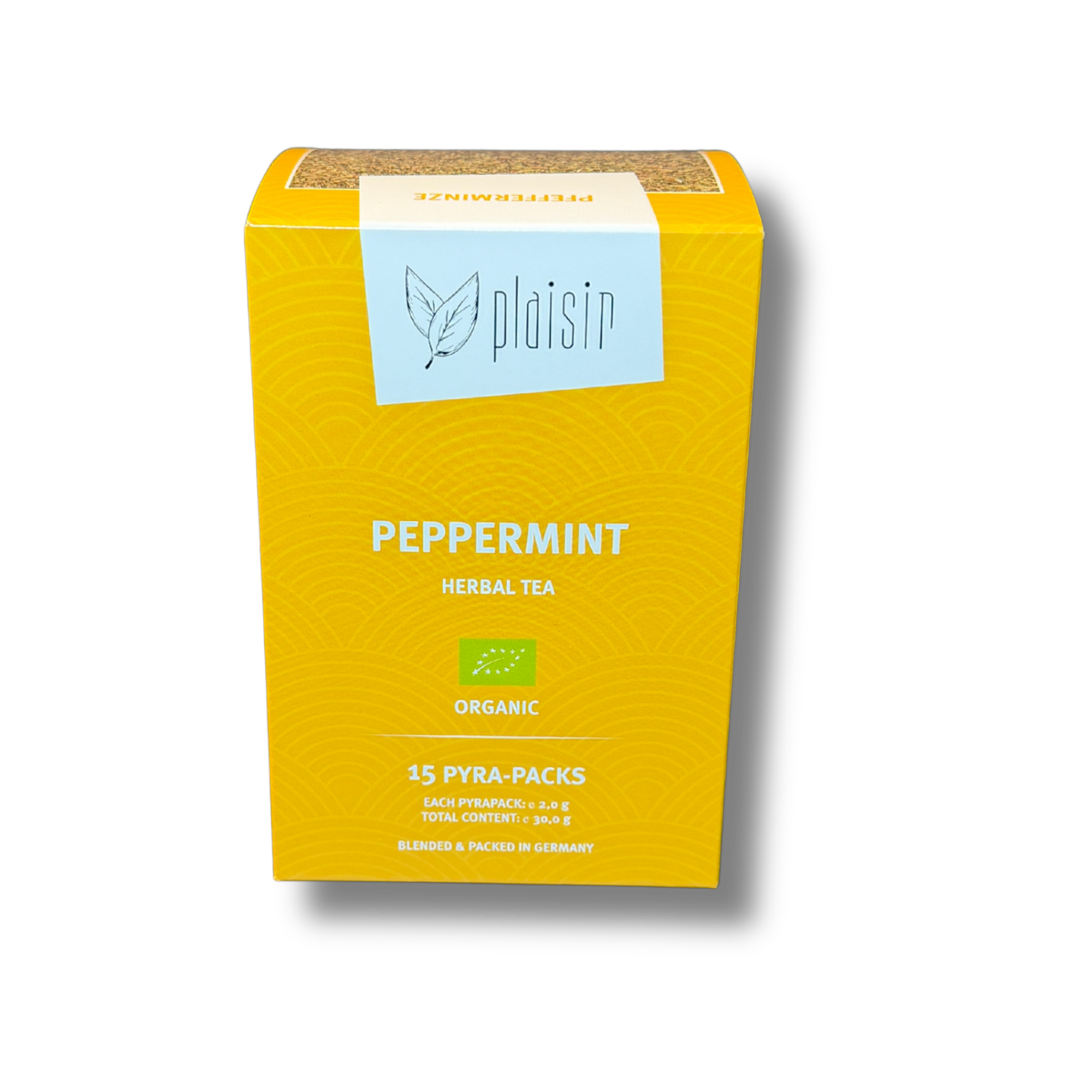 Plaisir Bio Pfefferminze Tee Pyra Pack koffeinfrei