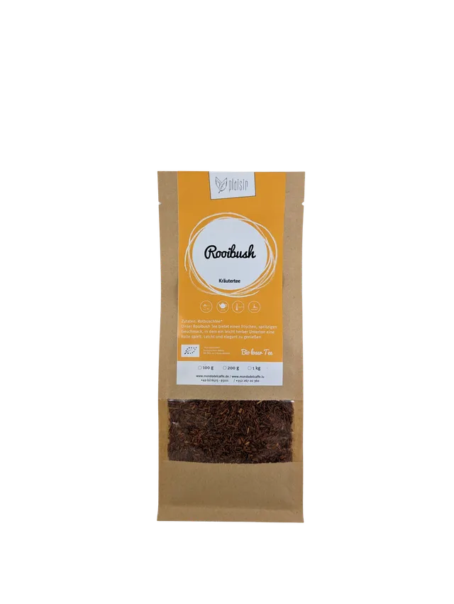 Mondo del Caffè Rooibush Bio Rotbuschtee 100 g lose