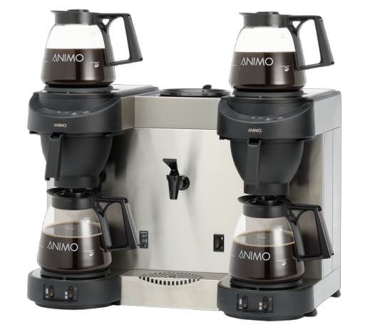 Animo M100 Filterkaffeemaschine schwarz 1,8 l