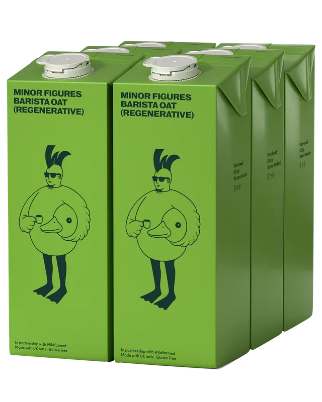 Minor Figures Barista Oat Regenerative Hafermilch 6er Pack