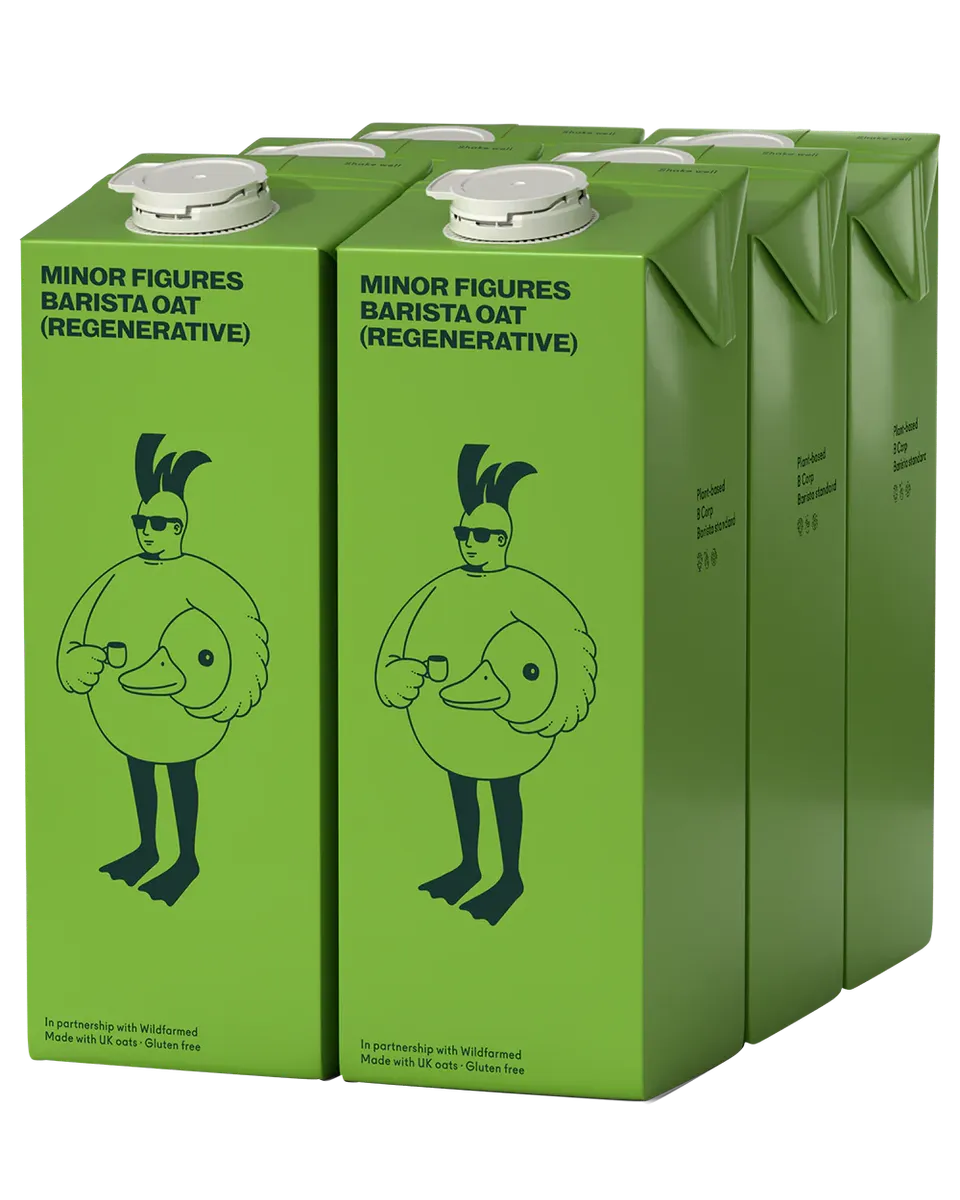Minor Figures Barista Oat Regenerative Hafermilch 6er Pack