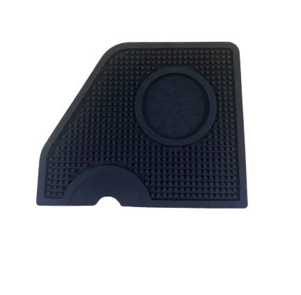 Barista Buddy Tamper Matte Silikon schwarz 18x15 cm