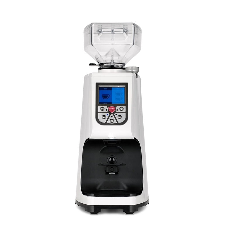 Eureka Atom Kaffeemühle 60mm Weiß Espresso Filter