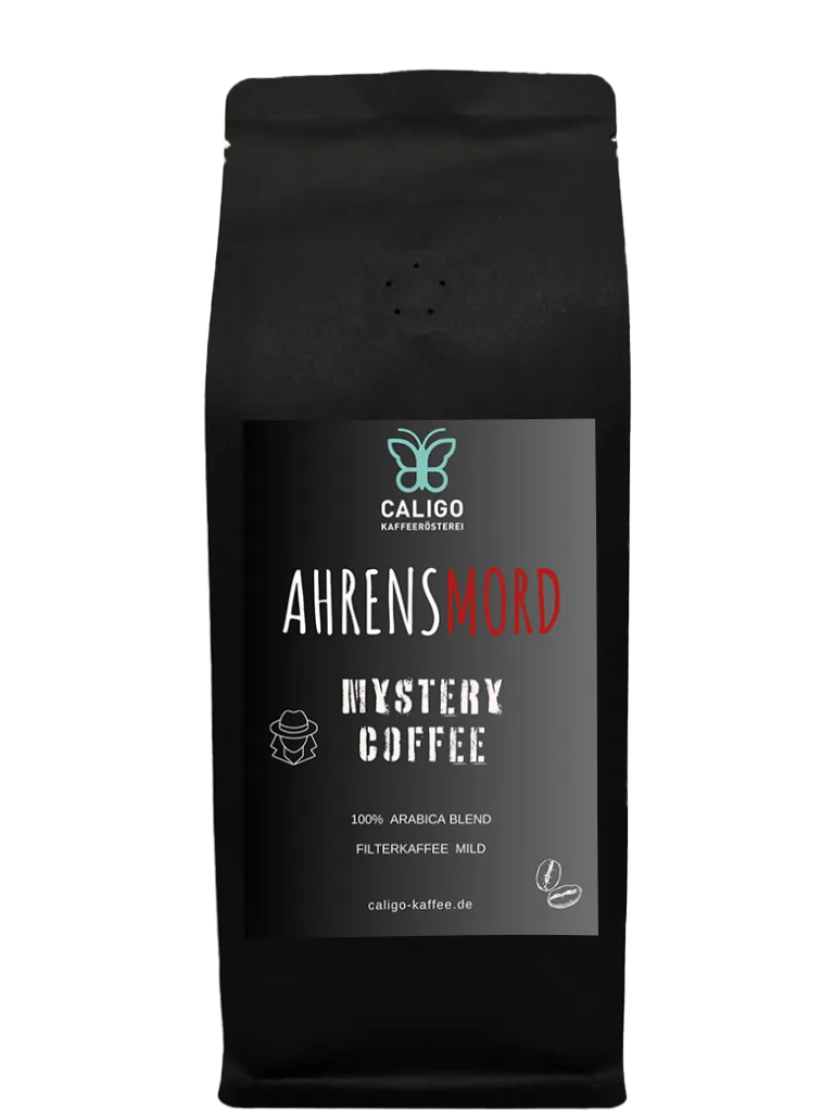 Caligo Filterkaffee Ahrensmord Mystery Coffee 250g nussig