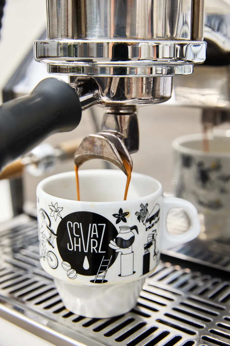 Schvarz Barista Basis Kurs Gutschein Print@Home 1 Platz