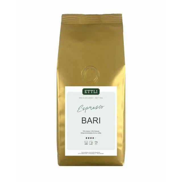 ETTLI Espresso Bari Bohnen 250 g ganze Bohnen würzig