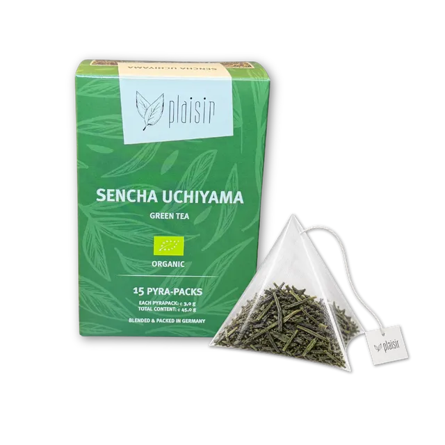 Mondo del Caffè Feinkost Sencha Uchiyama Grüntee Bio Pyra