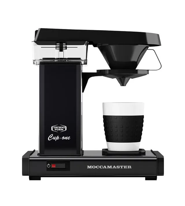 Schvarz Filter Equipment Moccamaster Cup One Kaffeemaschine Off White