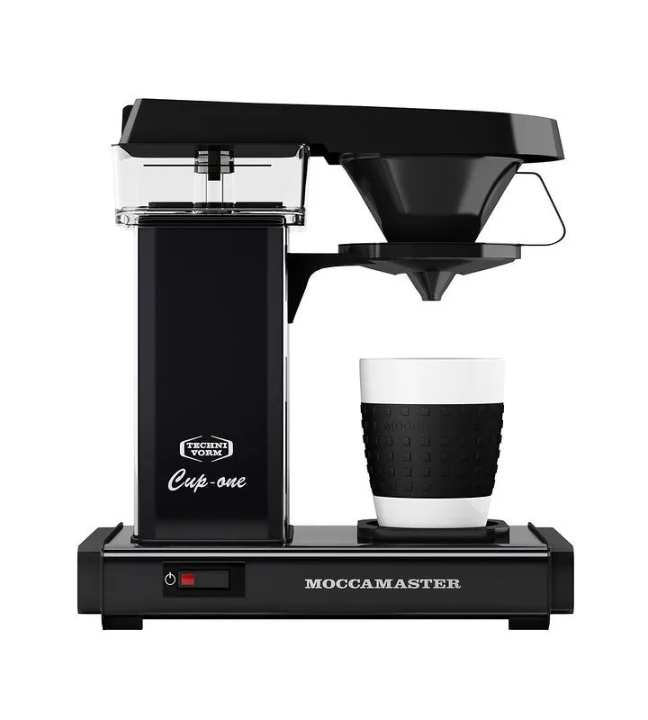 Schvarz Filter Equipment Moccamaster Cup One Kaffeemaschine Off White