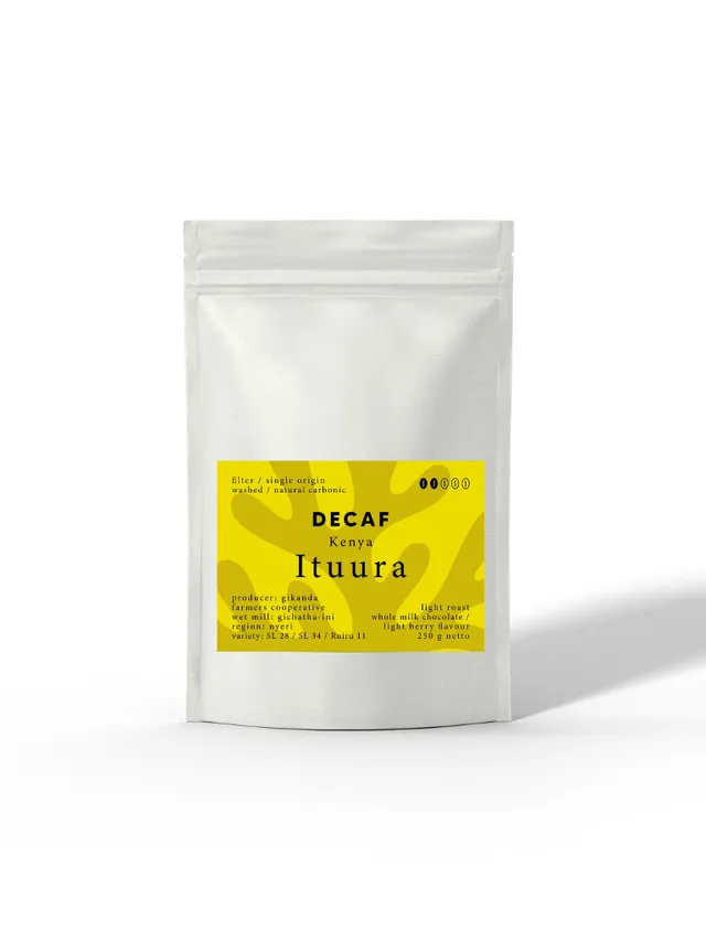 Caligo El Coral Ituura Kenia Filterkaffee 250g Bohne Decaf