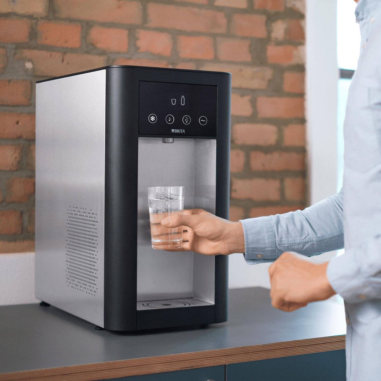 Brita Top Pro 50 Wasserspender ThermalGate Edelstahl