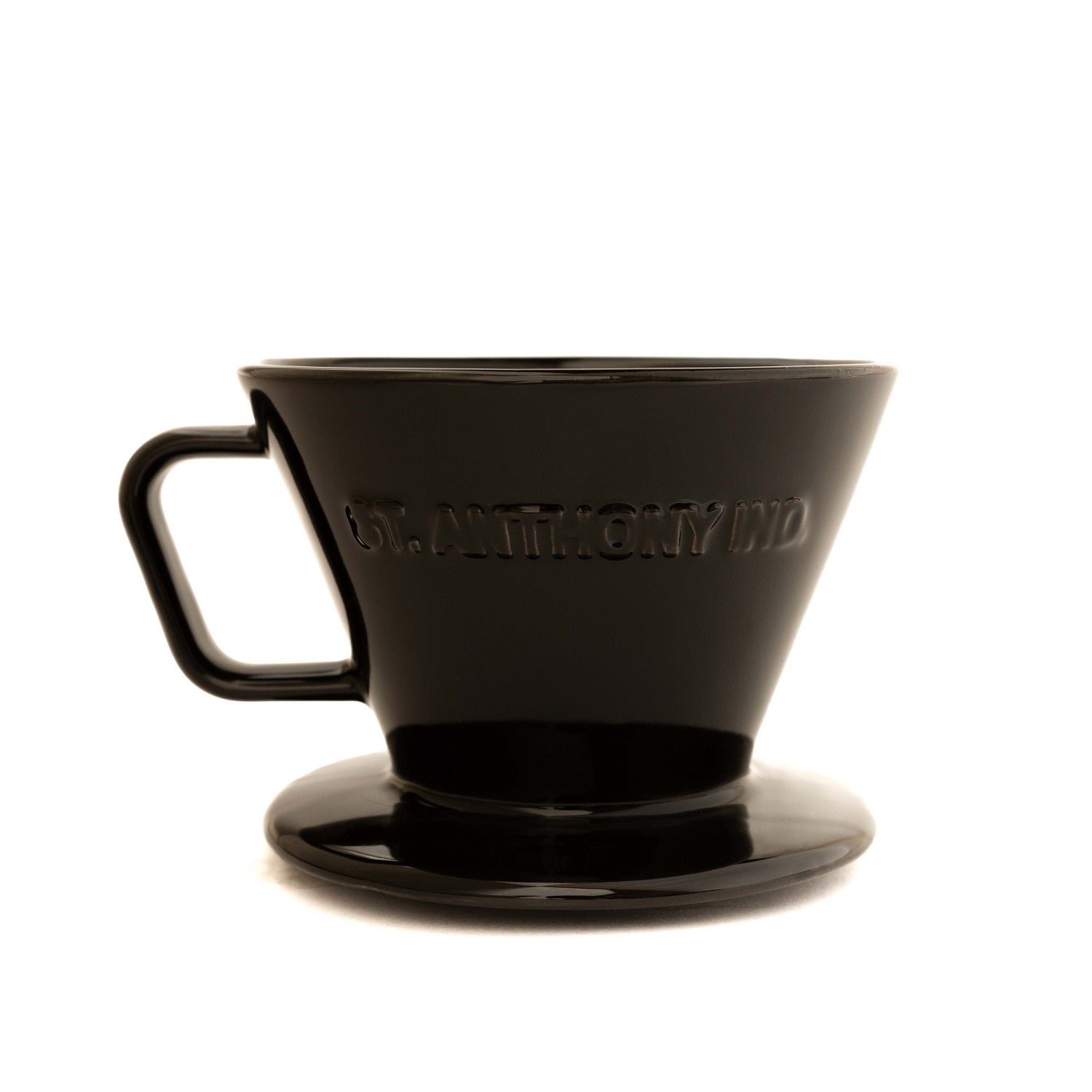 Saint Anthony F70 Flat Bottom Dripper Filterbrüher Black