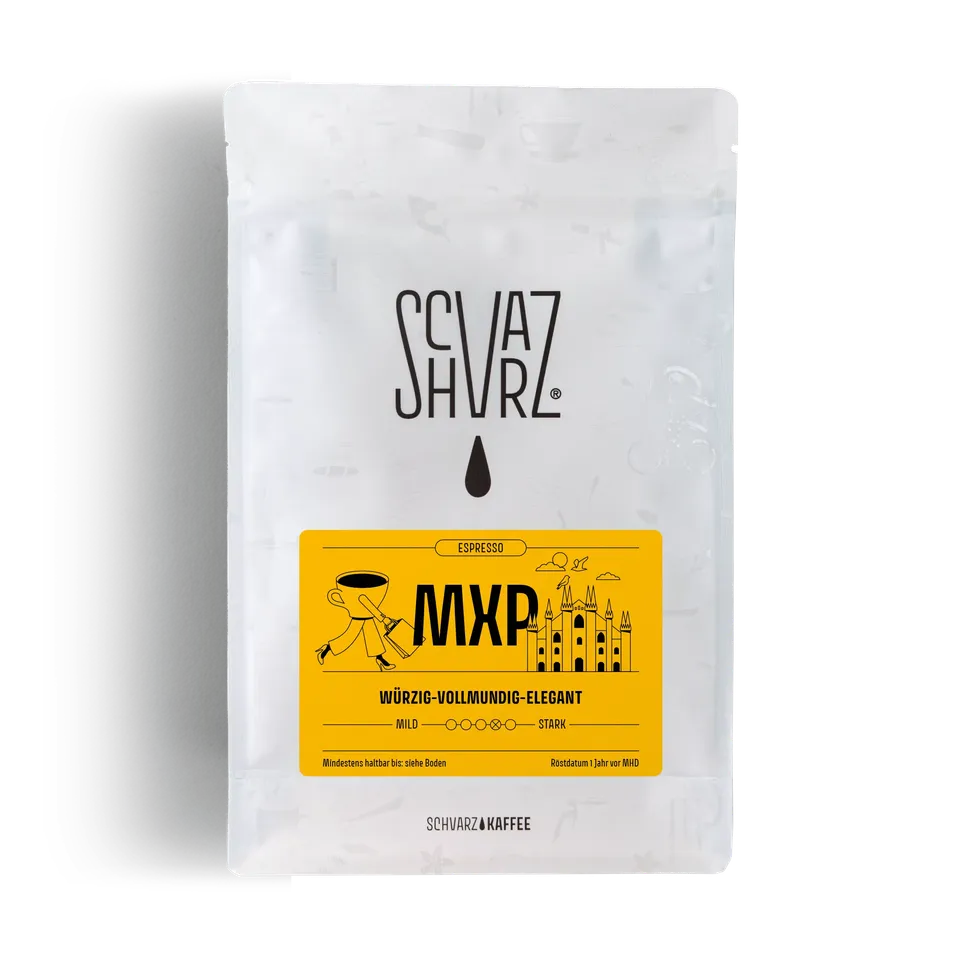 Schvarz MXP 60/40 Espresso ganze Bohnen 350 g nussig