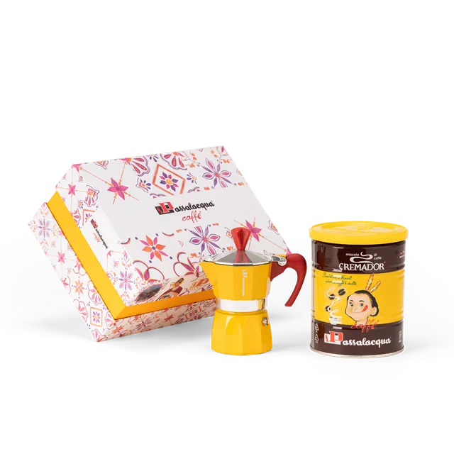 Passalacqua Cremador Geschenkset Moka 250g gemahlen